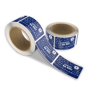 Etykiety na roli folia samoprzylepna biała - Minimum produkcyjne