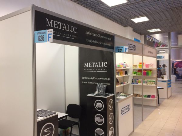 Emblematy chromowane Metalic na Targach Reklamy RemaDays 2018
